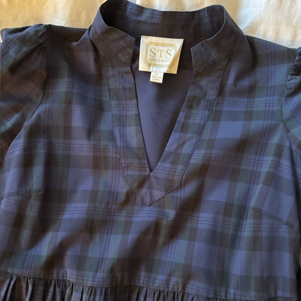 Tuckernuck Plaid Dress - Blackwatch Plaid - Picture 2 of 3